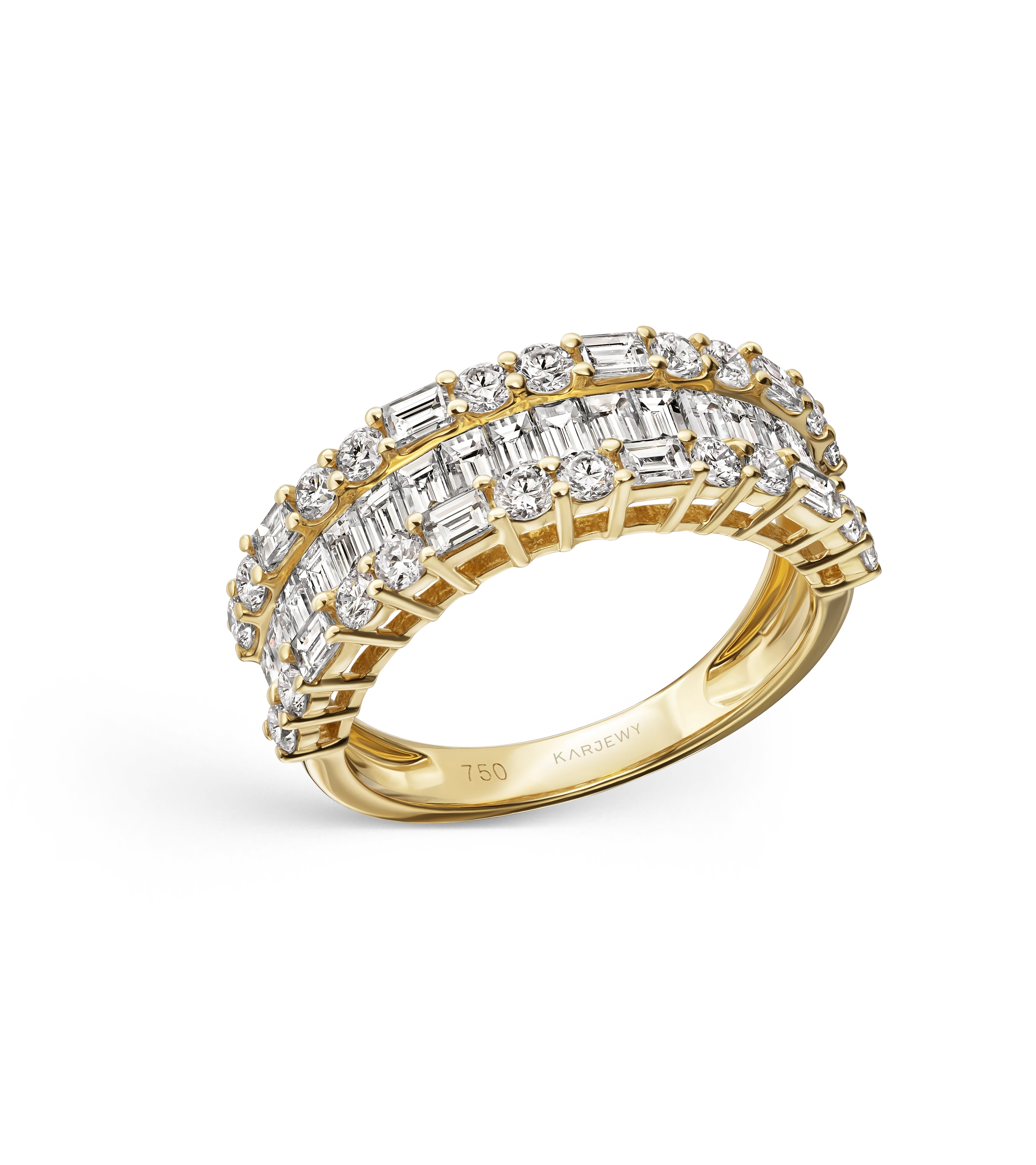 Кольцо из желтого золота