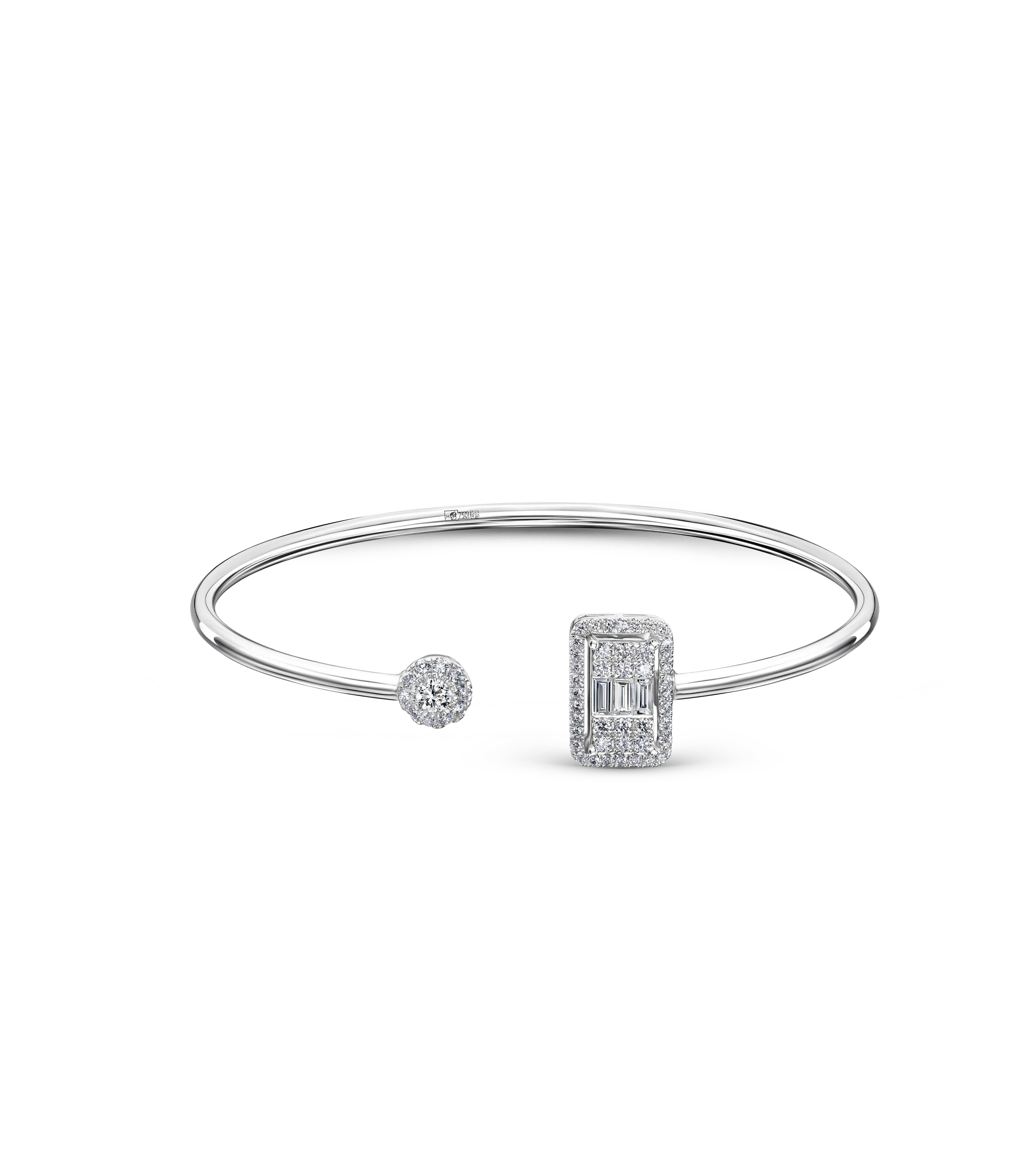 Браслет из белого золота