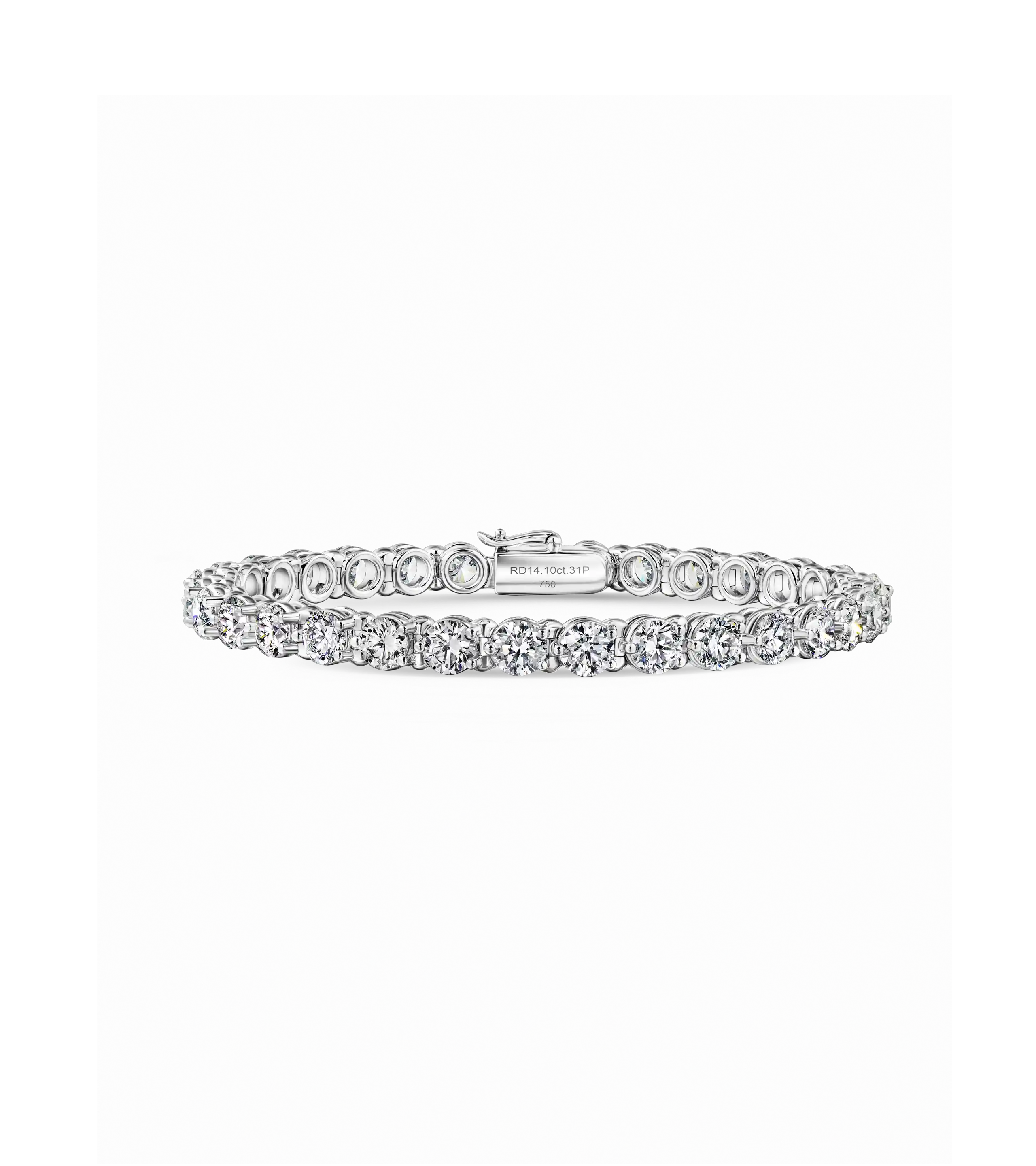 Браслет из белого золота