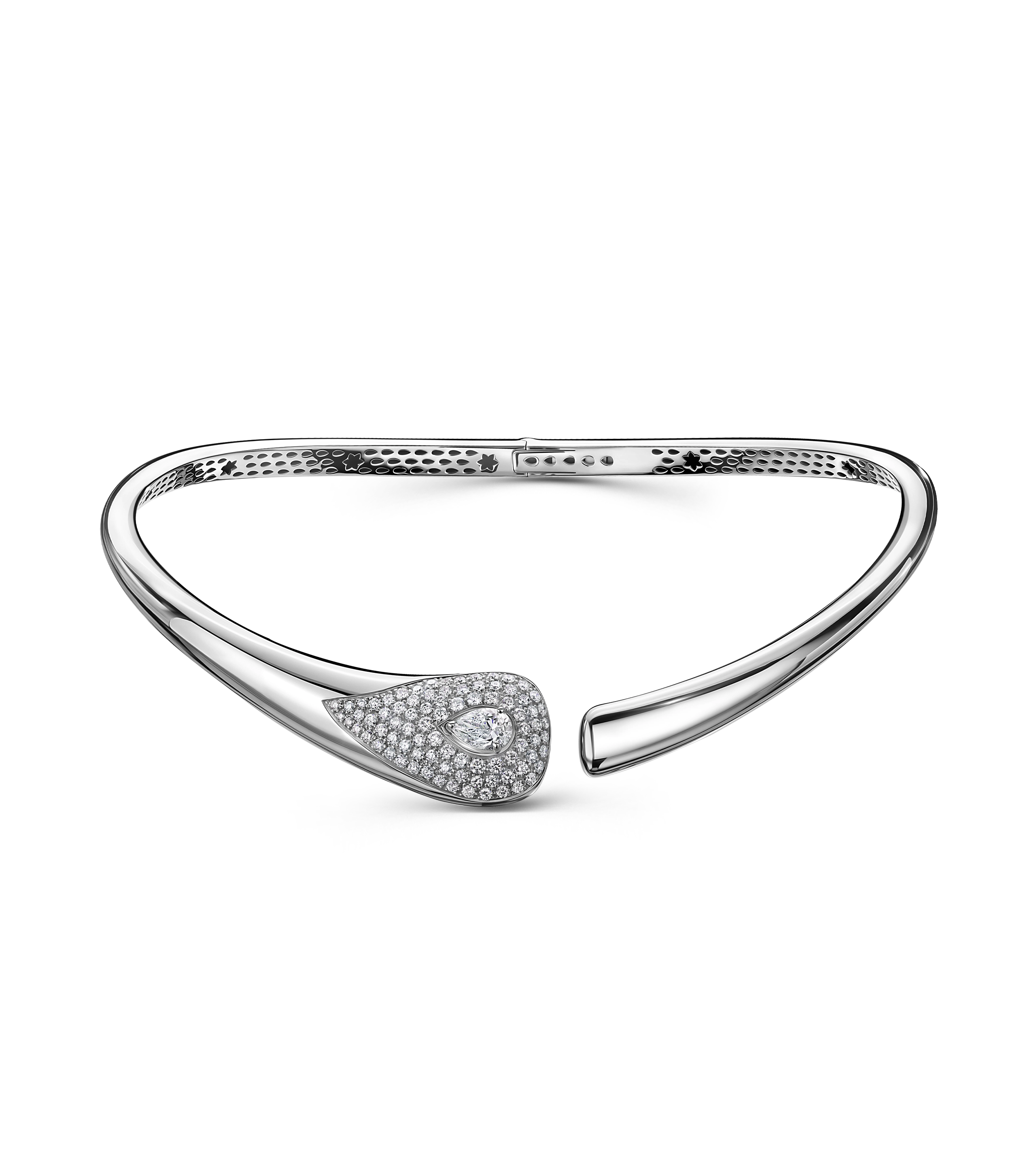 Колье из белого золота