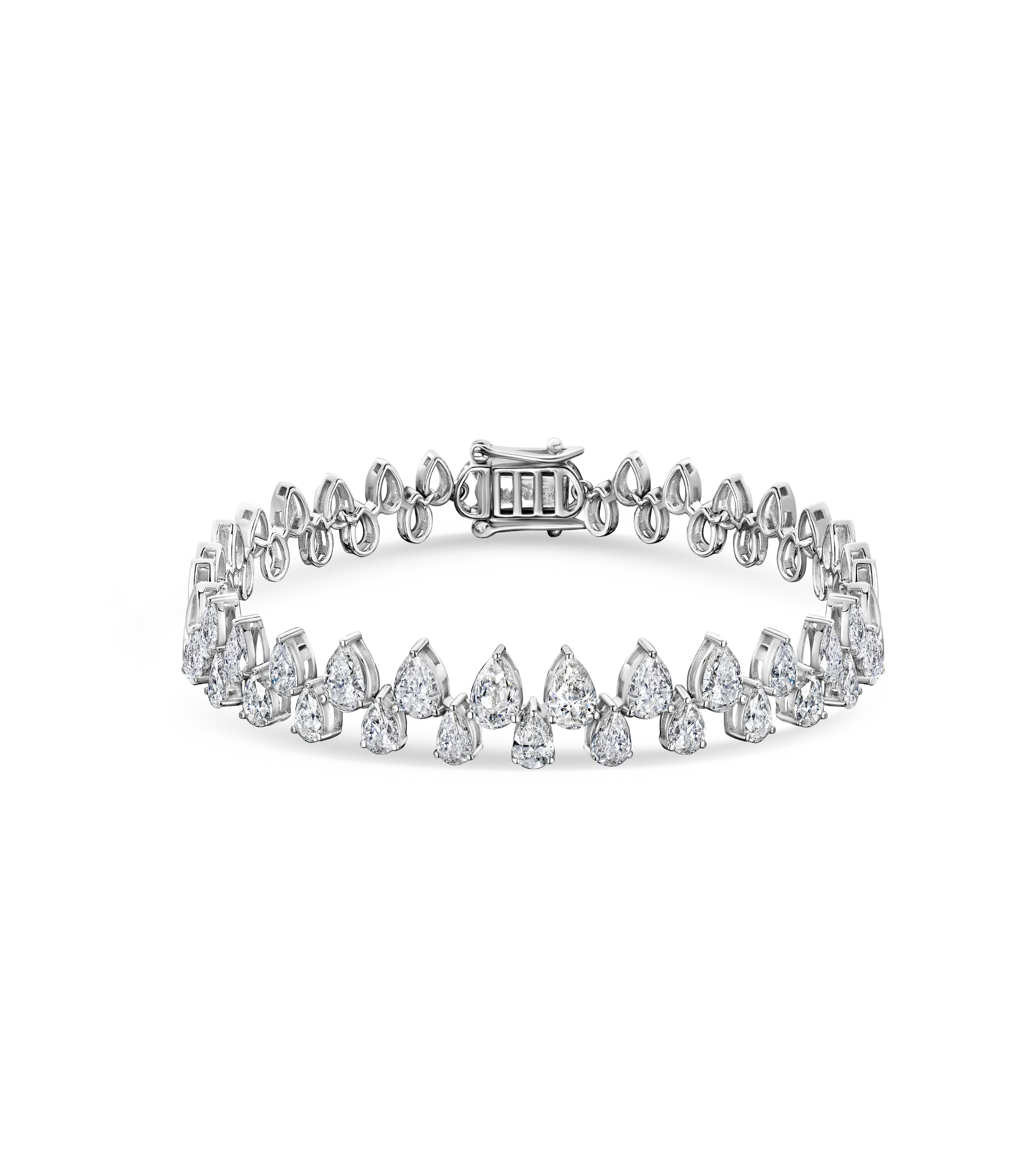 Браслет из белого золота