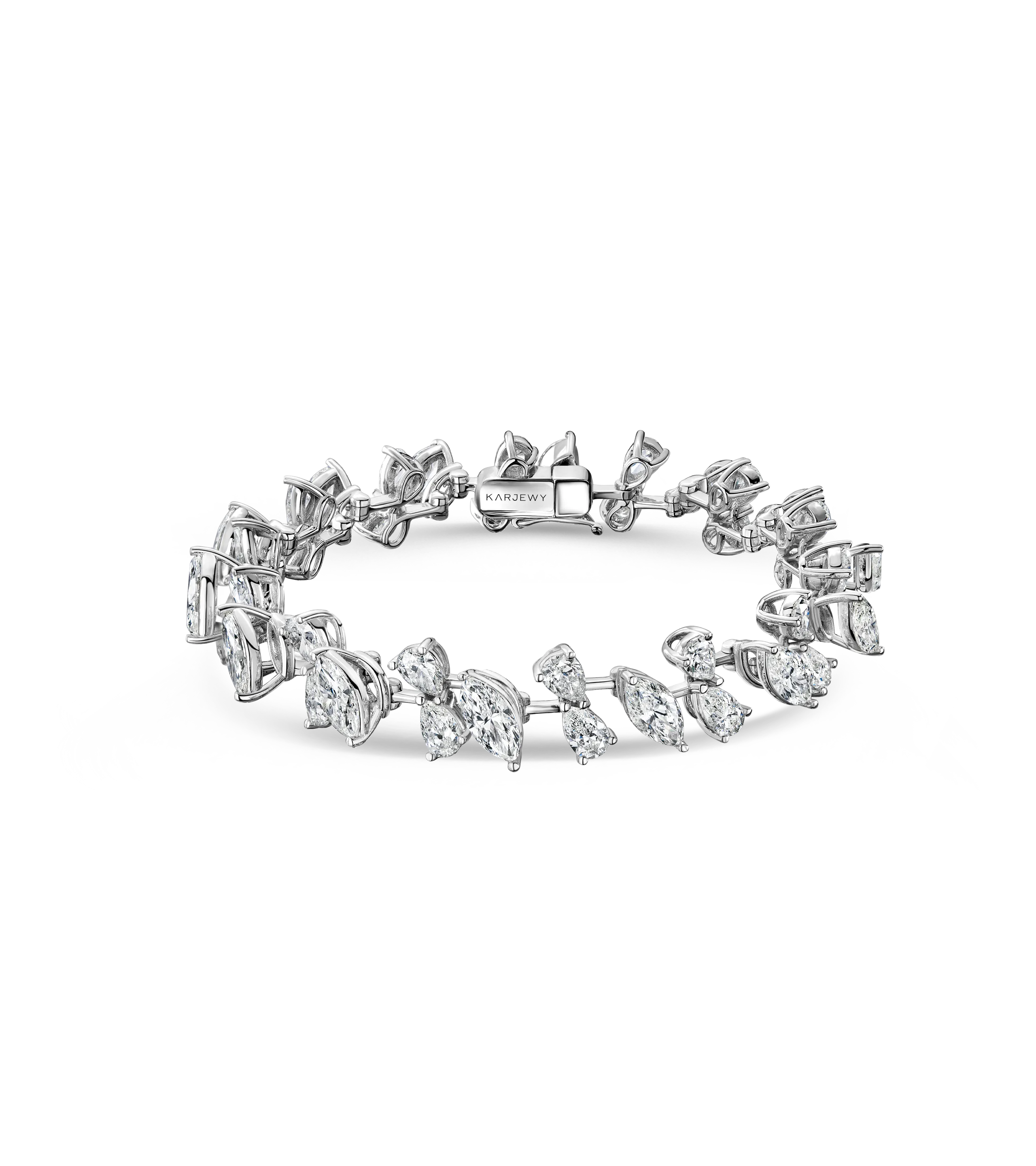 Браслет из белого золота