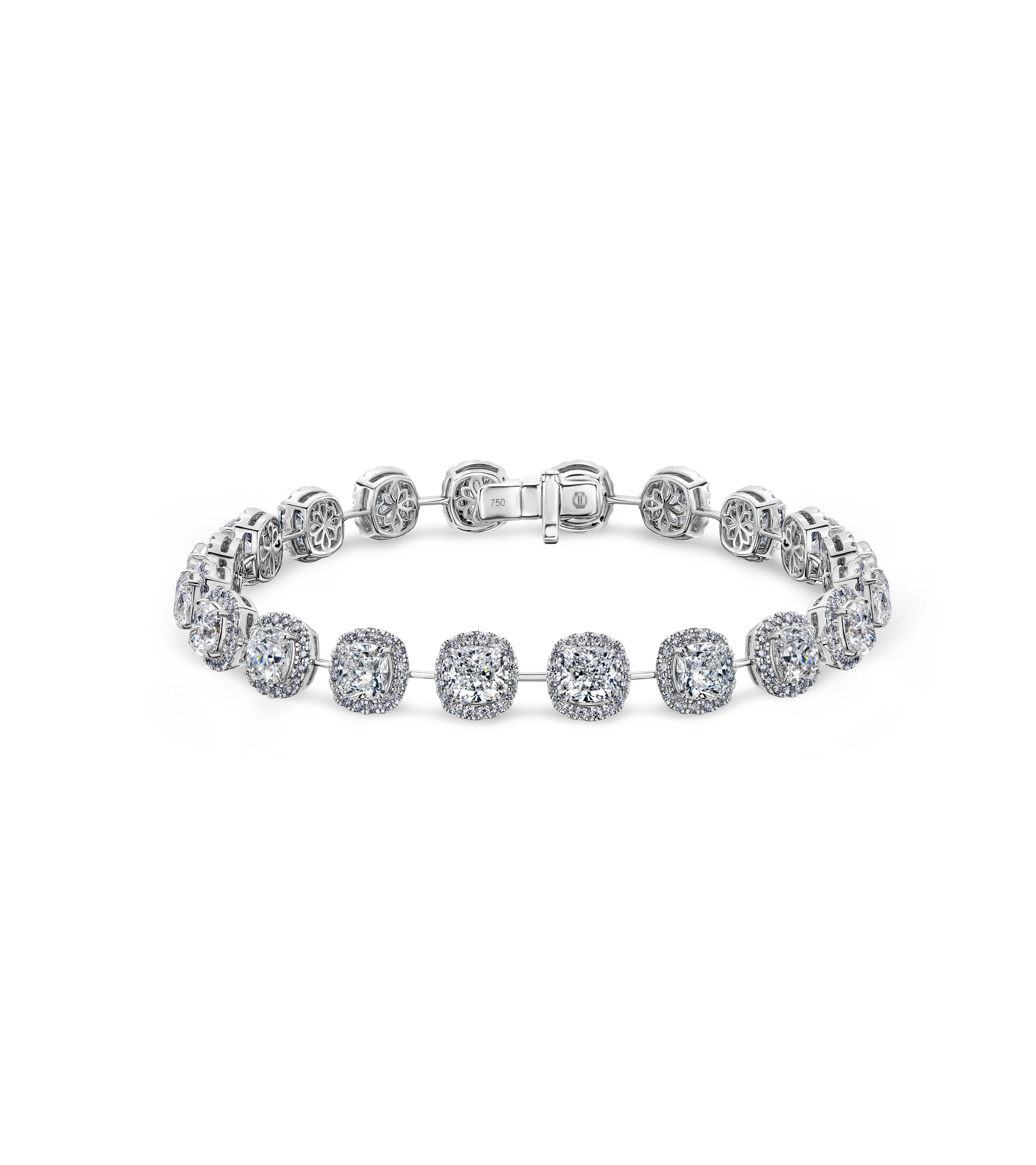 Браслет из белого золота