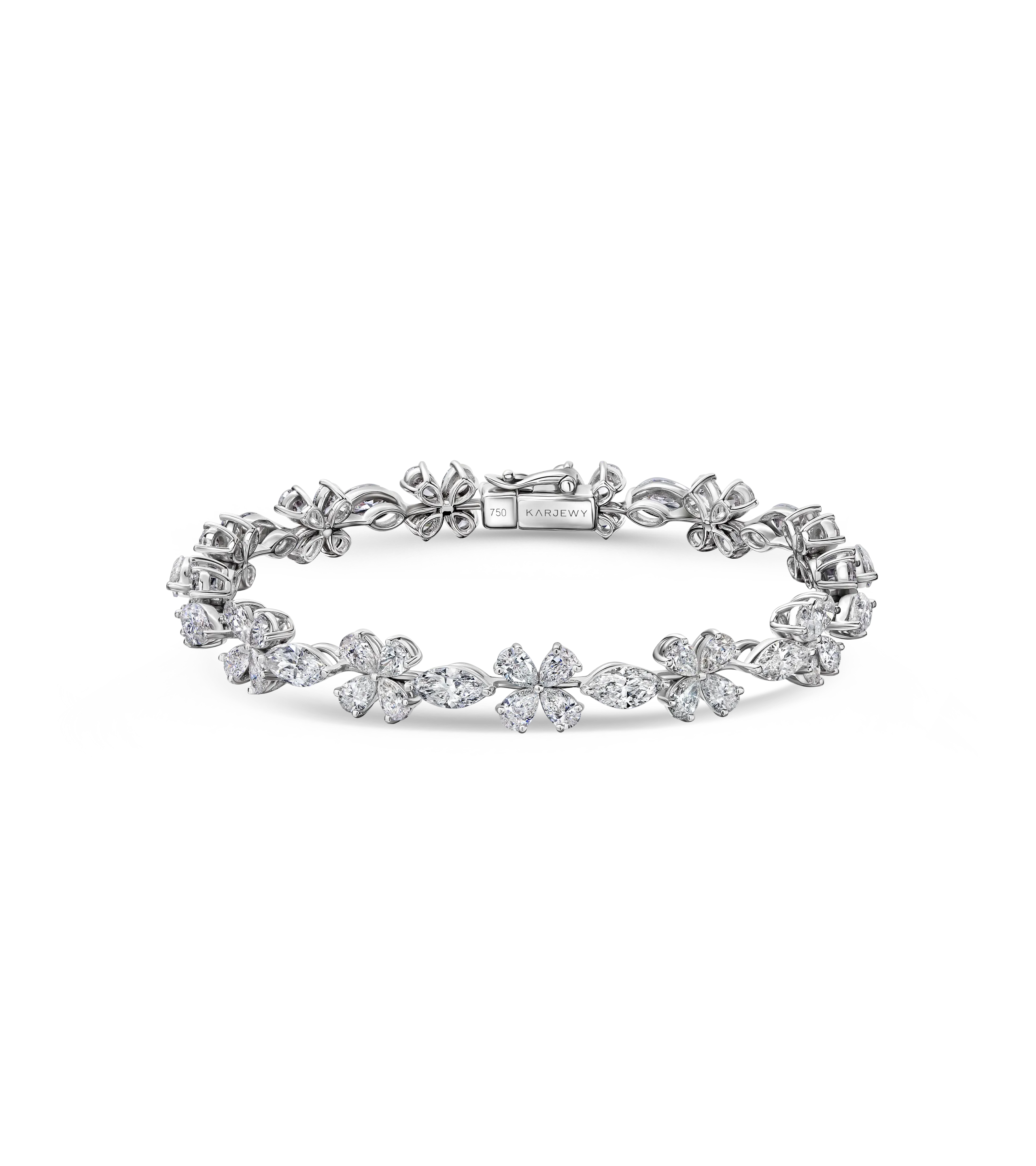 Браслет из белого золота